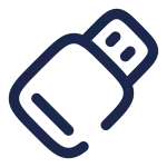 Flash Drive SVG Icon